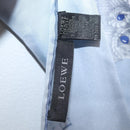 LOEWE Scarf Silk Light Blue Auth BA11310-12