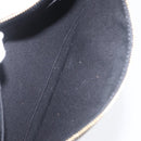 GIVENCHY Clutch Bag Leather Black Gold Auth BA11312-15