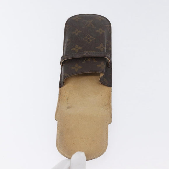 LOUIS VUITTON Monogram Etui Lunette Rabat Glasses Case M62970 LV Auth BA11315