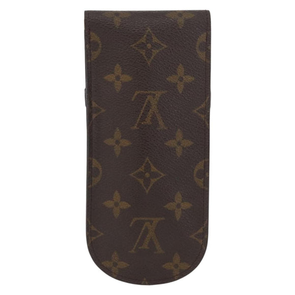 LOUIS VUITTON Monogram Etui Lunette Rabat Glasses Case M62970 LV Auth BA11315