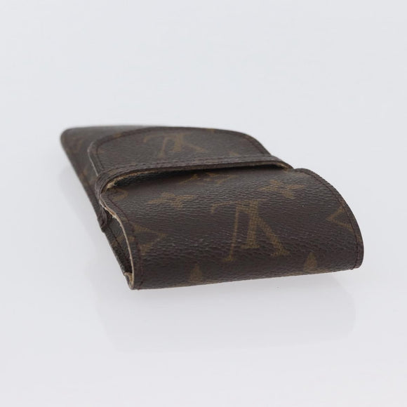 LOUIS VUITTON Monogram Etui Lunette Rabat Glasses Case M62970 LV Auth BA11315