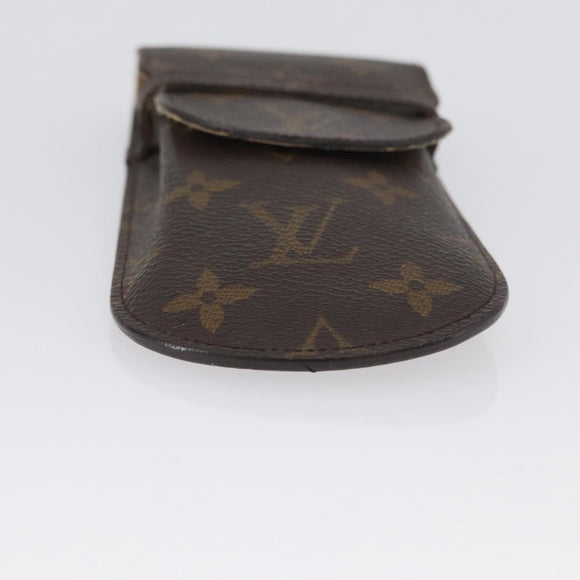 LOUIS VUITTON Monogram Etui Lunette Rabat Glasses Case M62970 LV Auth BA11315