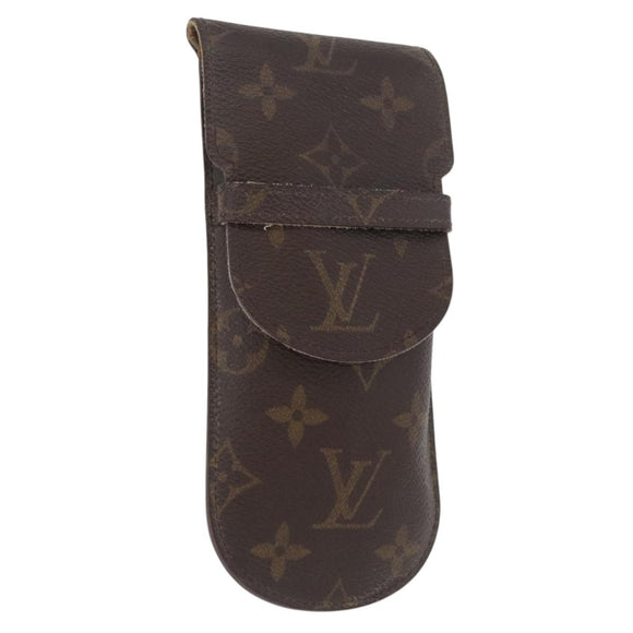 LOUIS VUITTON Monogram Etui Lunette Rabat Glasses Case M62970 LV Auth BA11316