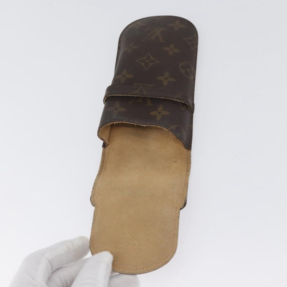 LOUIS VUITTON Monogram Etui Lunette Rabat Glasses Case M62970 LV Auth BA11316