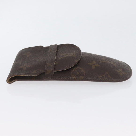 LOUIS VUITTON Monogram Etui Lunette Rabat Glasses Case M62970 LV Auth BA11316
