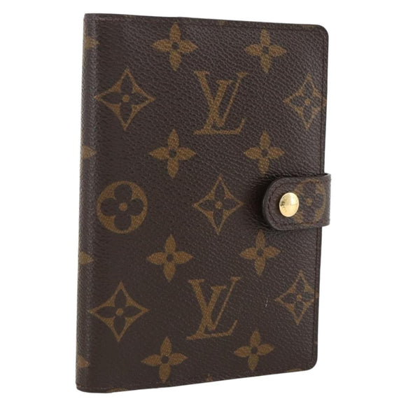 LOUIS VUITTON Monogram Agenda PM Dagplannerhoes R20005 LV Auth BA11318