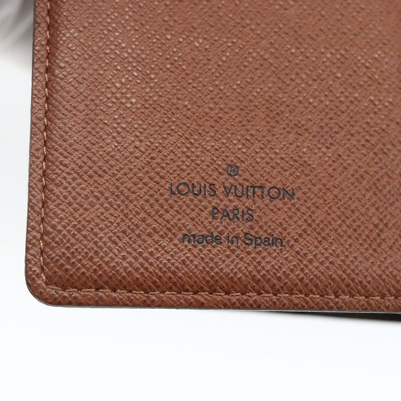LOUIS VUITTON Monogram Agenda PM Dagplannerhoes R20005 LV Auth BA11318