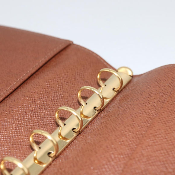 LOUIS VUITTON Monogram Agenda PM Dagplannerhoes R20005 LV Auth BA11318