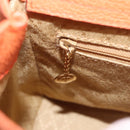 GUCCI Bamboo Handtasche Wildleder 2-Wege Orange Gold 000 123 0316 Auth BA1132-20