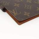 LOUIS VUITTON Monogram Trunk Label Agenda PM R21067 LV Auth BA11321-16