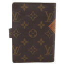 LOUIS VUITTON Monogram Trunk Label Agenda PM R21067 LV Auth BA11321-2