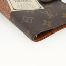 LOUIS VUITTON Monogram Trunk Label Agenda PM R21067 LV Auth BA11321-14