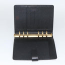 LOUIS VUITTON Epi Agenda MM Day Planner Cover Black R20042 LV Auth BA11324-8
