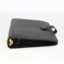 LOUIS VUITTON Epi Agenda MM Day Planner Cover Black R20042 LV Auth BA11325-6
