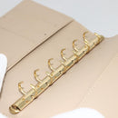 LOUIS VUITTON Vernis Agenda PM Day Planner Cover Beige R21001 LV Auth BA11326-9