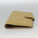 LOUIS VUITTON Vernis Agenda PM Day Planner Cover Beige R21001 LV Auth BA11326-6