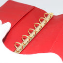 LOUIS VUITTON Vernis Agenda PM Tagesplaner-Einband Rouge R21003 LV Auth BA11327-20