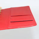 LOUIS VUITTON Vernis Agenda PM Tagesplaner-Einband Rouge R21003 LV Auth BA11327-21