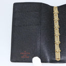 LOUIS VUITTON Epi Agenda PM Day Planner Cover Black R20092 LV Auth BA11328-14
