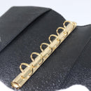 LOUIS VUITTON Epi Agenda PM Day Planner Cover Black R20092 LV Auth BA11328-17