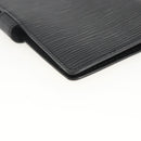 LOUIS VUITTON Epi Agenda PM Day Planner Cover Black R20092 LV Auth BA11329-16