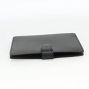 LOUIS VUITTON Epi Agenda PM Day Planner Cover Black R20092 LV Auth BA11329-3