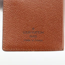 LOUIS VUITTON Epi Agenda Mini Day Planner Cover Brown LV Auth BA11330-12