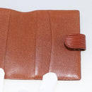 LOUIS VUITTON Epi Agenda Mini Day Planner Cover Brown LV Auth BA11330-15