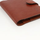 LOUIS VUITTON Epi Agenda Mini Day Planner Cover Brown LV Auth BA11330-9