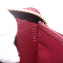 LOUIS VUITTON Monogram Vernis Zippy Long Wallet Rouge Favist M91536 Auth BA11335-12
