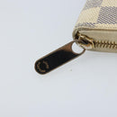 LOUIS VUITTON Damier Azur Zippy Wallet Long Wallet N60019 LV Auth BA11336-8