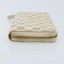 LOUIS VUITTON Damier Azur Zippy Wallet Long Wallet N60019 LV Auth BA11336-3