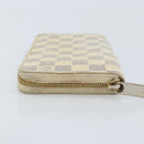 LOUIS VUITTON Damier Azur Zippy Wallet Long Wallet N60019 LV Auth BA11336-4