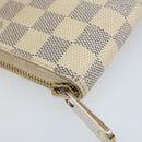 LOUIS VUITTON Damier Azur Zippy Wallet Long Wallet N60019 LV Auth BA11336-14