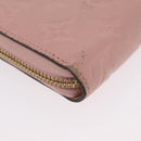 LOUIS VUITTON Monogram Empreinte Zippy Wallet Wallet Pink M64090 LV Auth BA11337-15