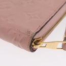 LOUIS VUITTON Monogram Empreinte Zippy Wallet Wallet Pink M64090 LV Auth BA11337-16