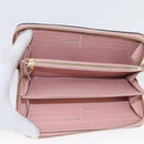 LOUIS VUITTON Monogram Empreinte Zippy Wallet Wallet Pink M64090 LV Auth BA11337-9