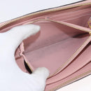 LOUIS VUITTON Monogram Empreinte Zippy Wallet Wallet Pink M64090 LV Auth BA11337-11