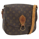 LOUIS VUITTON Monogram Saint Cloud GM Umhängetasche M51242 LV Auth BA11343-1