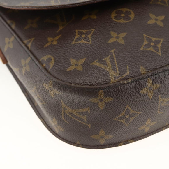 LOUIS VUITTON Monogram Saint Cloud GM Umhängetasche M51242 LV Auth BA11343