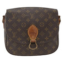 LOUIS VUITTON Monogram Saint Cloud GM Umhängetasche M51242 LV Auth BA11343-13