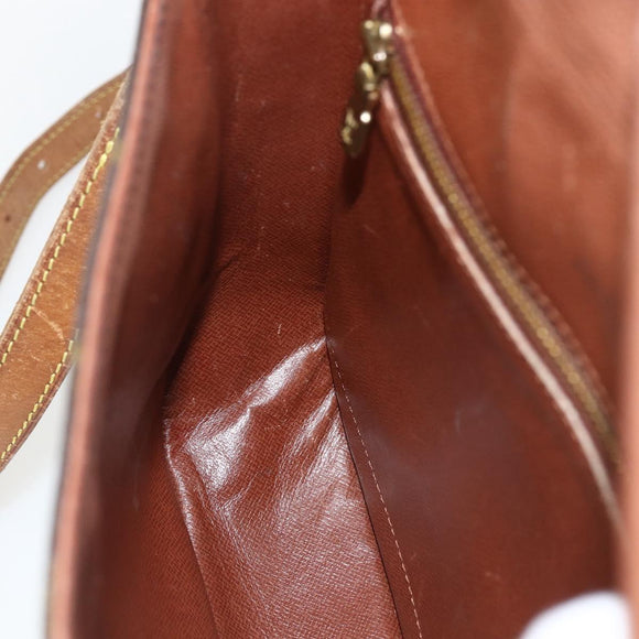 LOUIS VUITTON Monogram Saint Cloud GM Umhängetasche M51242 LV Auth BA11343