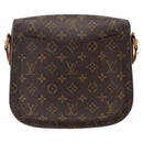 LOUIS VUITTON Monogram Saint Cloud GM Umhängetasche M51242 LV Auth BA11343-2