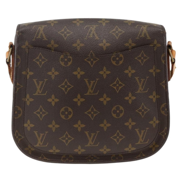 LOUIS VUITTON Monogram Saint Cloud GM Umhängetasche M51242 LV Auth BA11343