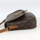 LOUIS VUITTON Monogram Saint Cloud GM Umhängetasche M51242 LV Auth BA11343-3
