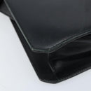 Salvatore Ferragamo Vala Shoulder Bag Leather Black Gold Auth BA11344-14