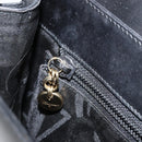 Salvatore Ferragamo Vala Shoulder Bag Leather Black Gold Auth BA11344-20