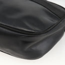 Salvatore Ferragamo Vala Shoulder Bag Leather Black Gold Auth BA11345-9