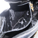 Salvatore Ferragamo Vala Shoulder Bag Leather Black Gold Auth BA11345-20