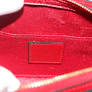 LOUIS VUITTON Epi Dauphine PM Pouch Castilian Red M48447 LV Auth BA11348-9